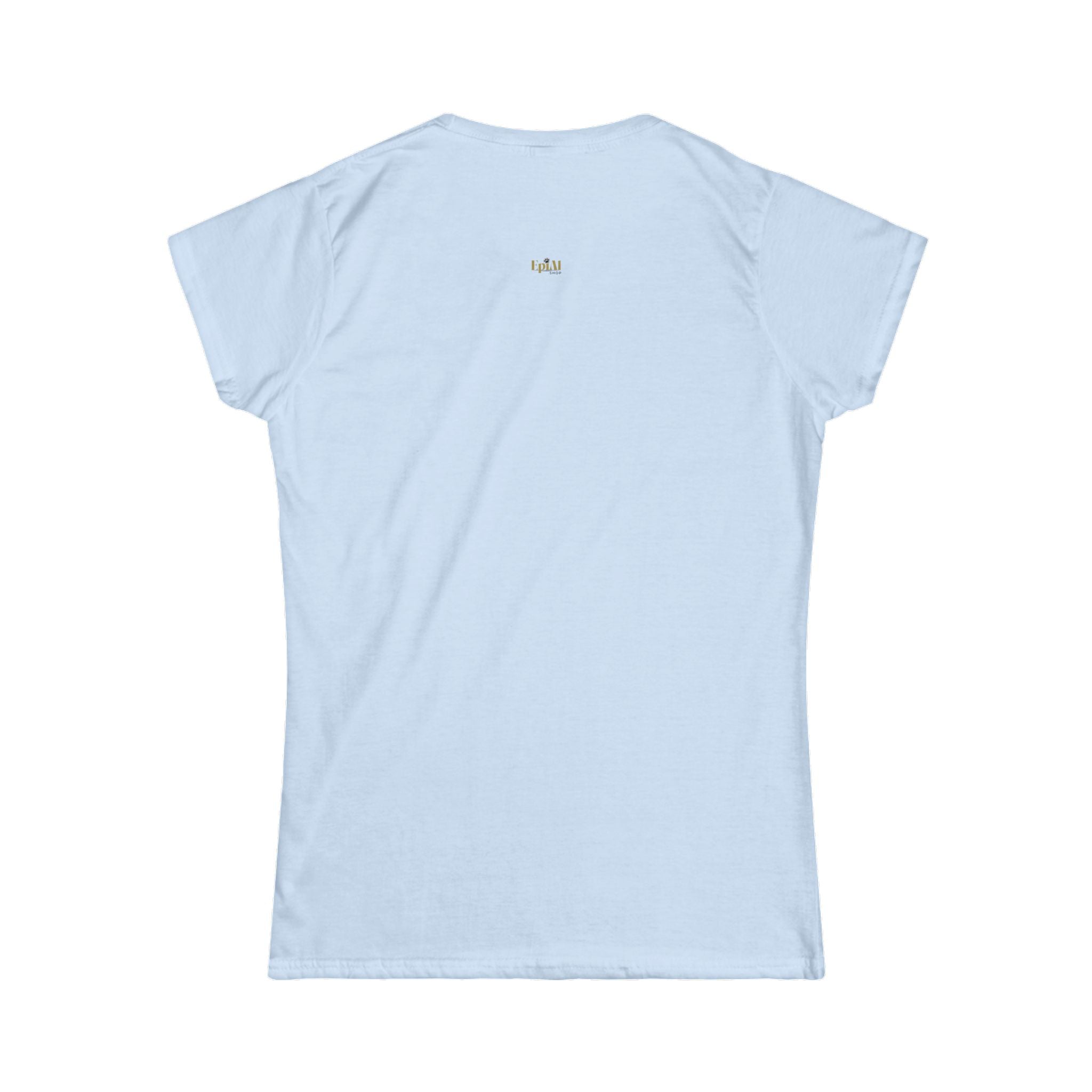 Cute Cat Lady Graphic Softstyle T-Shirt