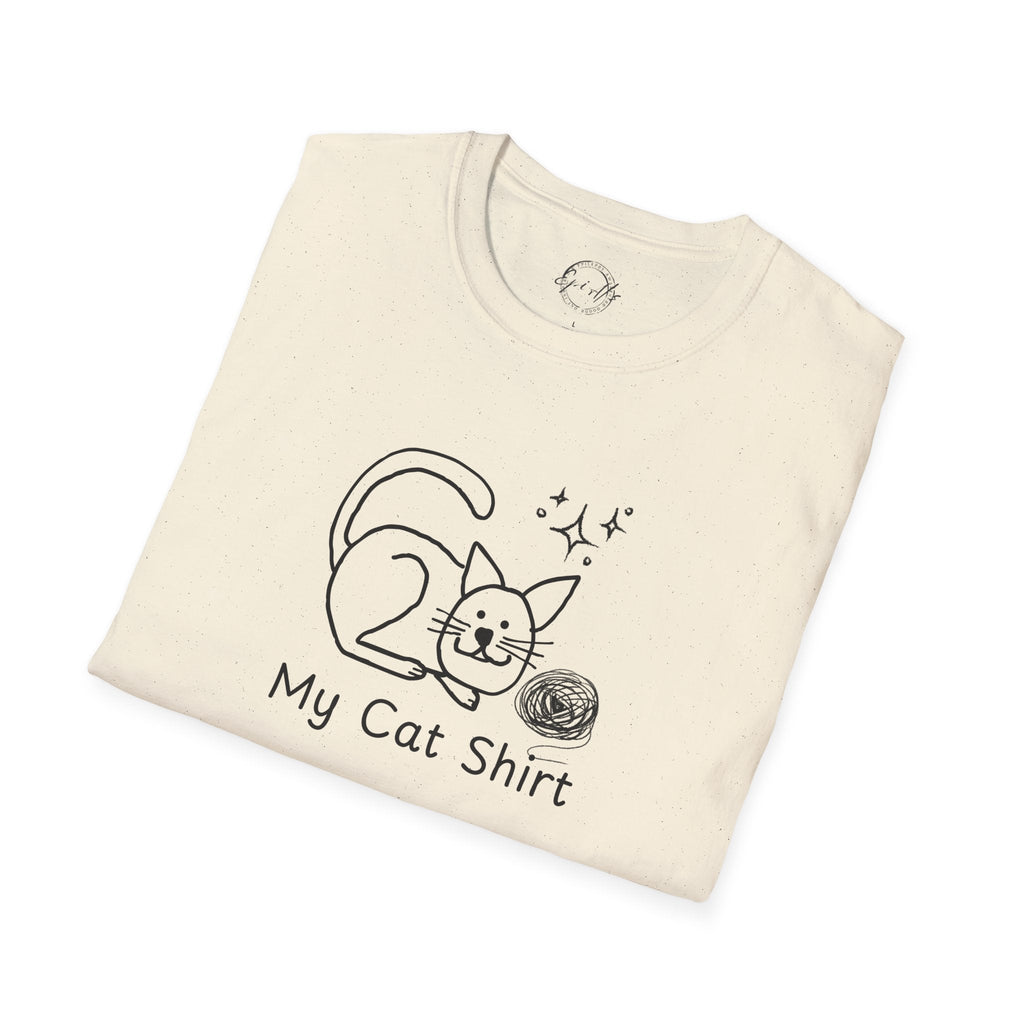 Cute Cat Lover T-Shirt - My Cat Shirt Design