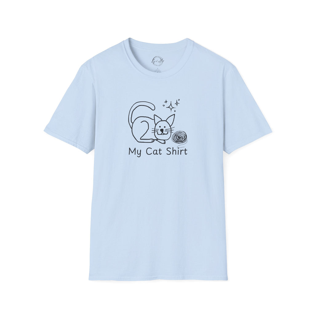Cute Cat Lover T-Shirt - My Cat Shirt Design