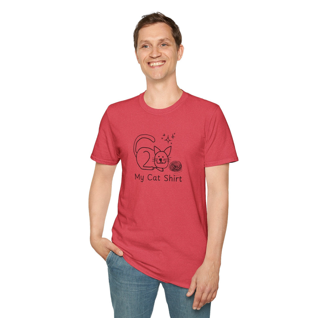 Cute Cat Lover T-Shirt - My Cat Shirt Design