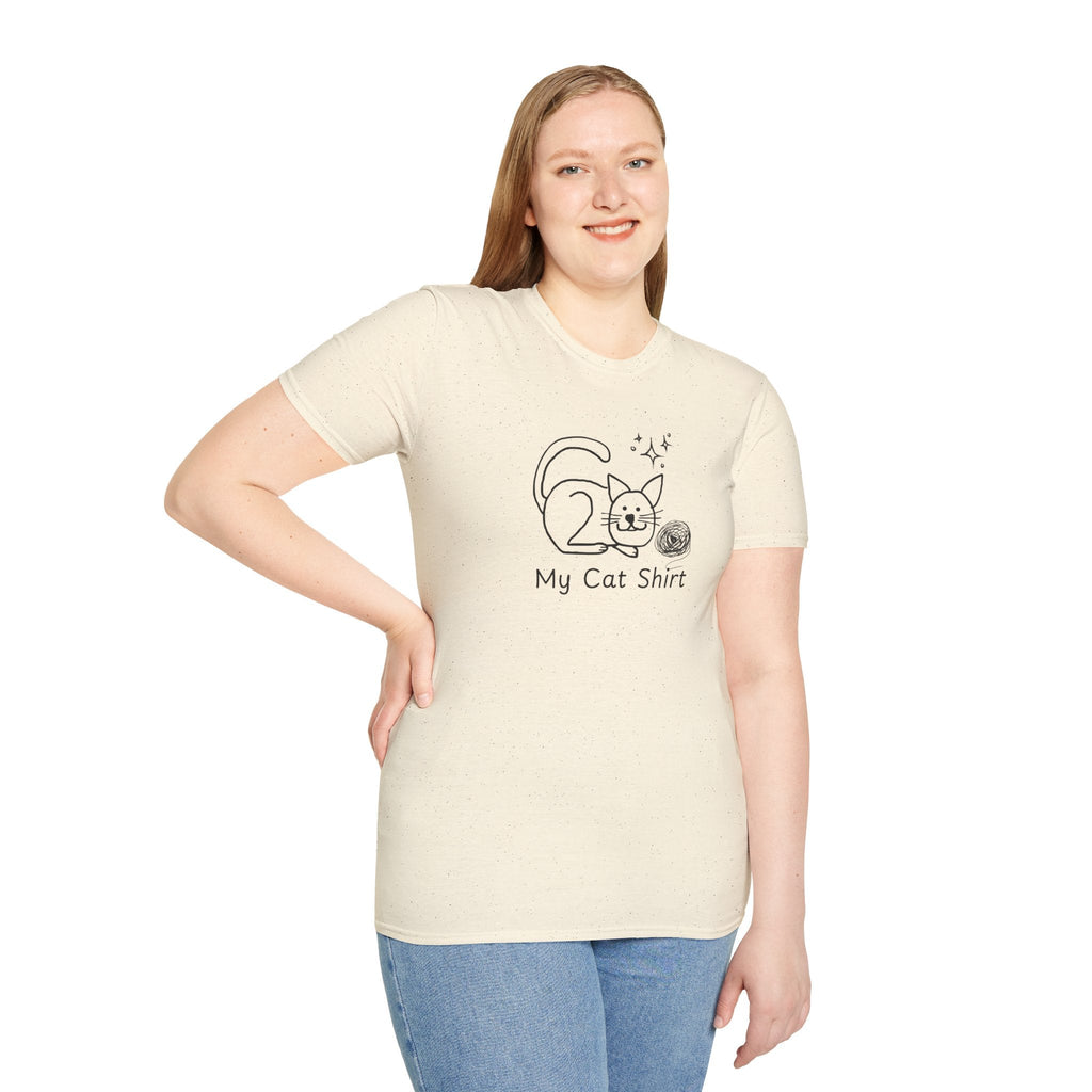 Cute Cat Lover T-Shirt - My Cat Shirt Design
