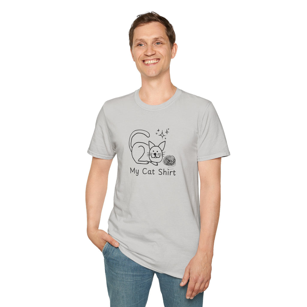Cute Cat Lover T-Shirt - My Cat Shirt Design