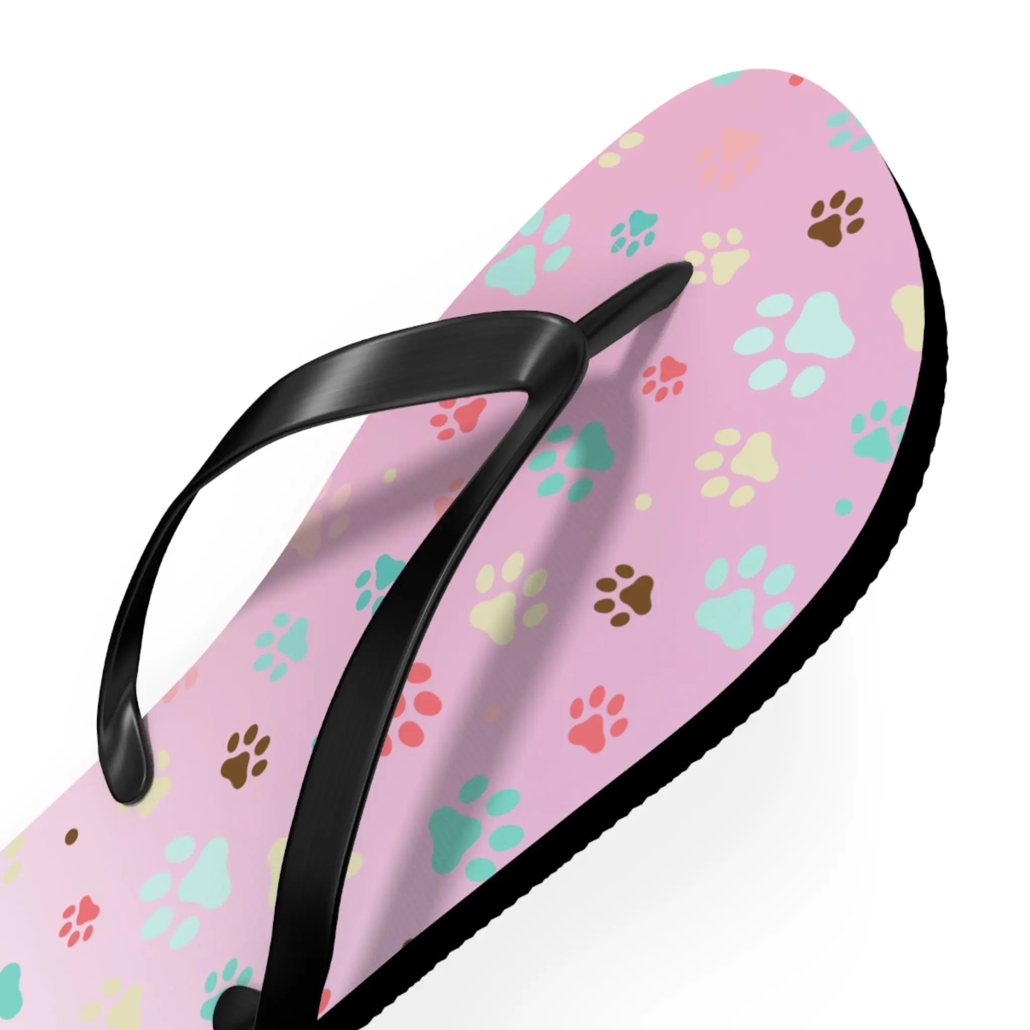Cute Paw Print Flip Flops for Animal Lovers