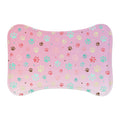 Cute Paw Print Pet Feeding Mat - Non-Slip Bowls Holder