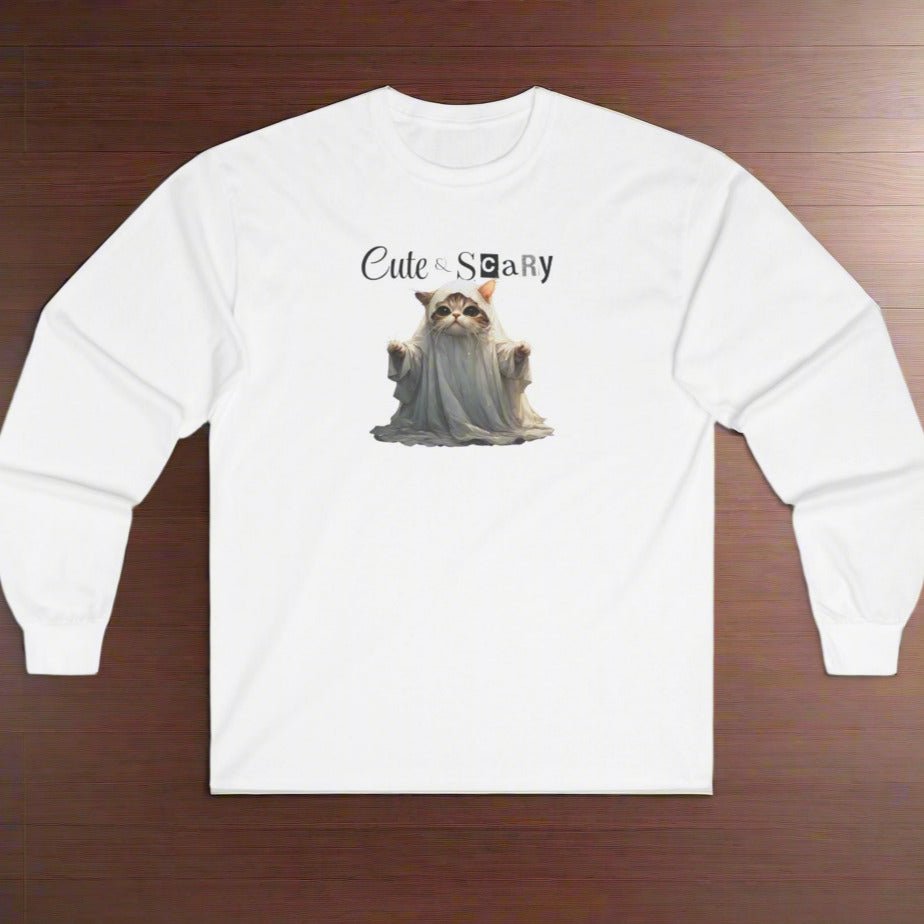 Cute & Scary Halloween Long-Sleeve Tee