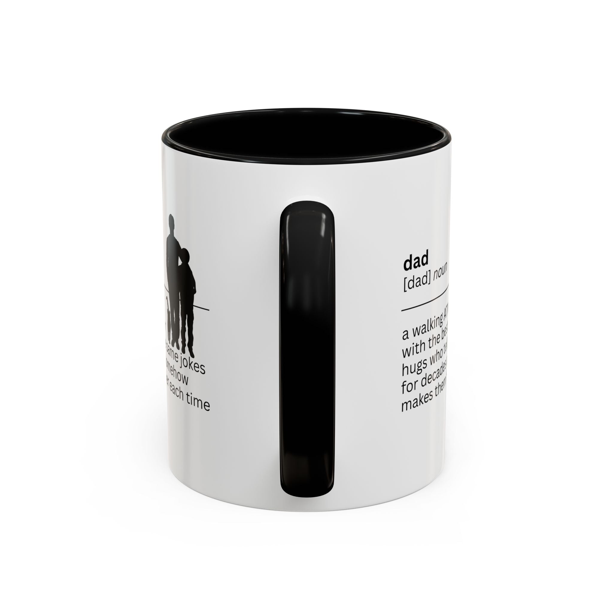 Dad ATM Accent Coffee Mug - Perfect Gift for Dads