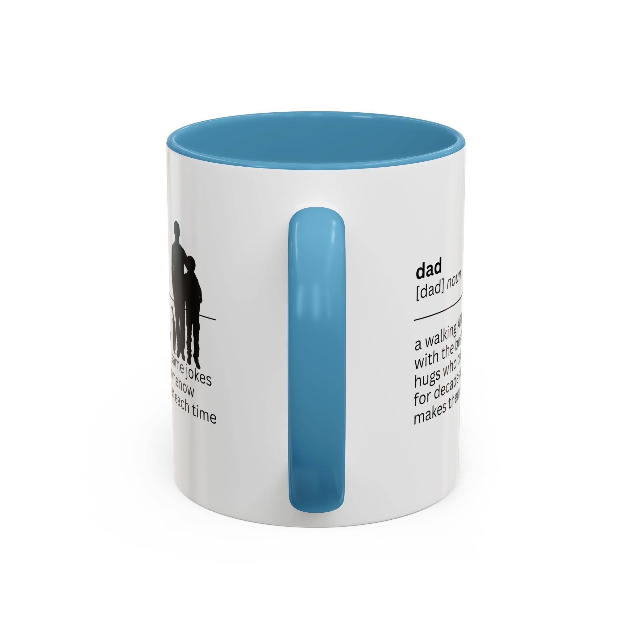 Dad ATM Accent Coffee Mug - Perfect Gift for Dads