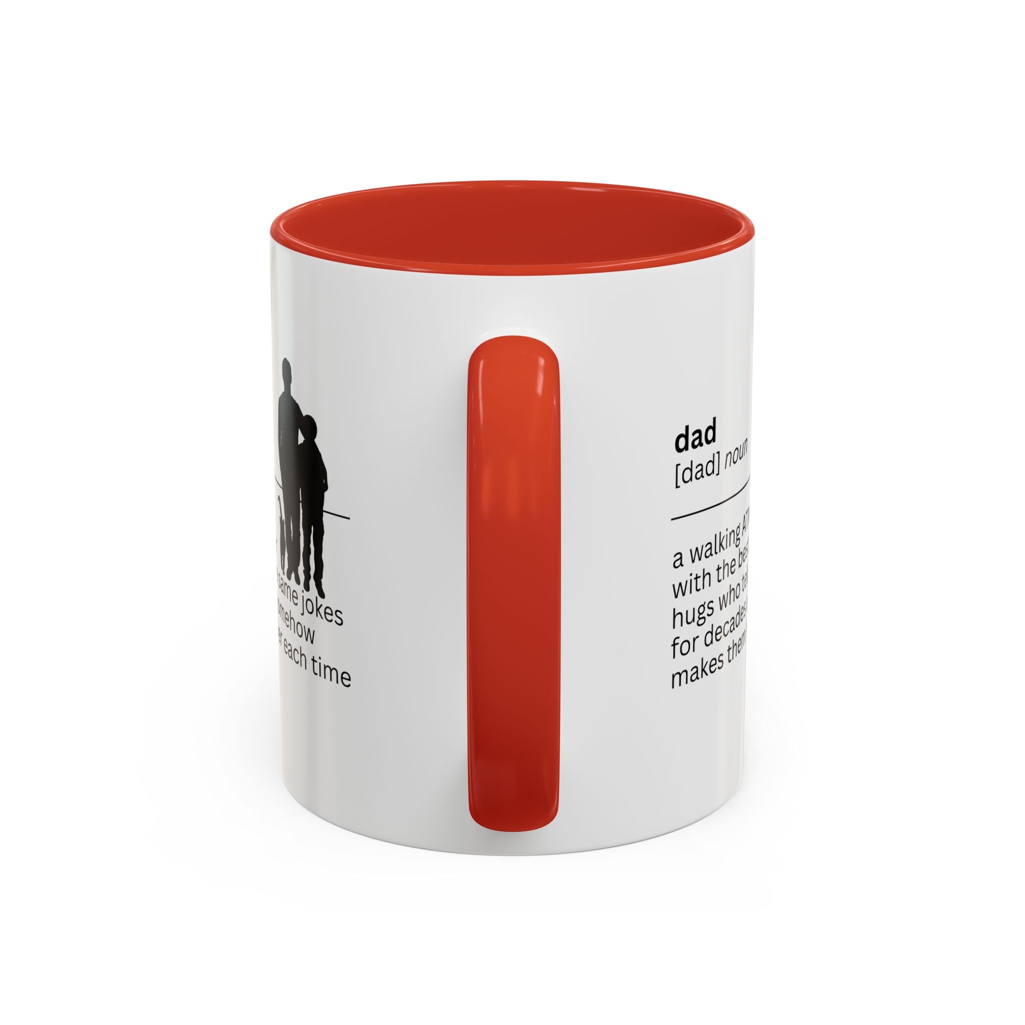 Dad ATM Accent Coffee Mug - Perfect Gift for Dads