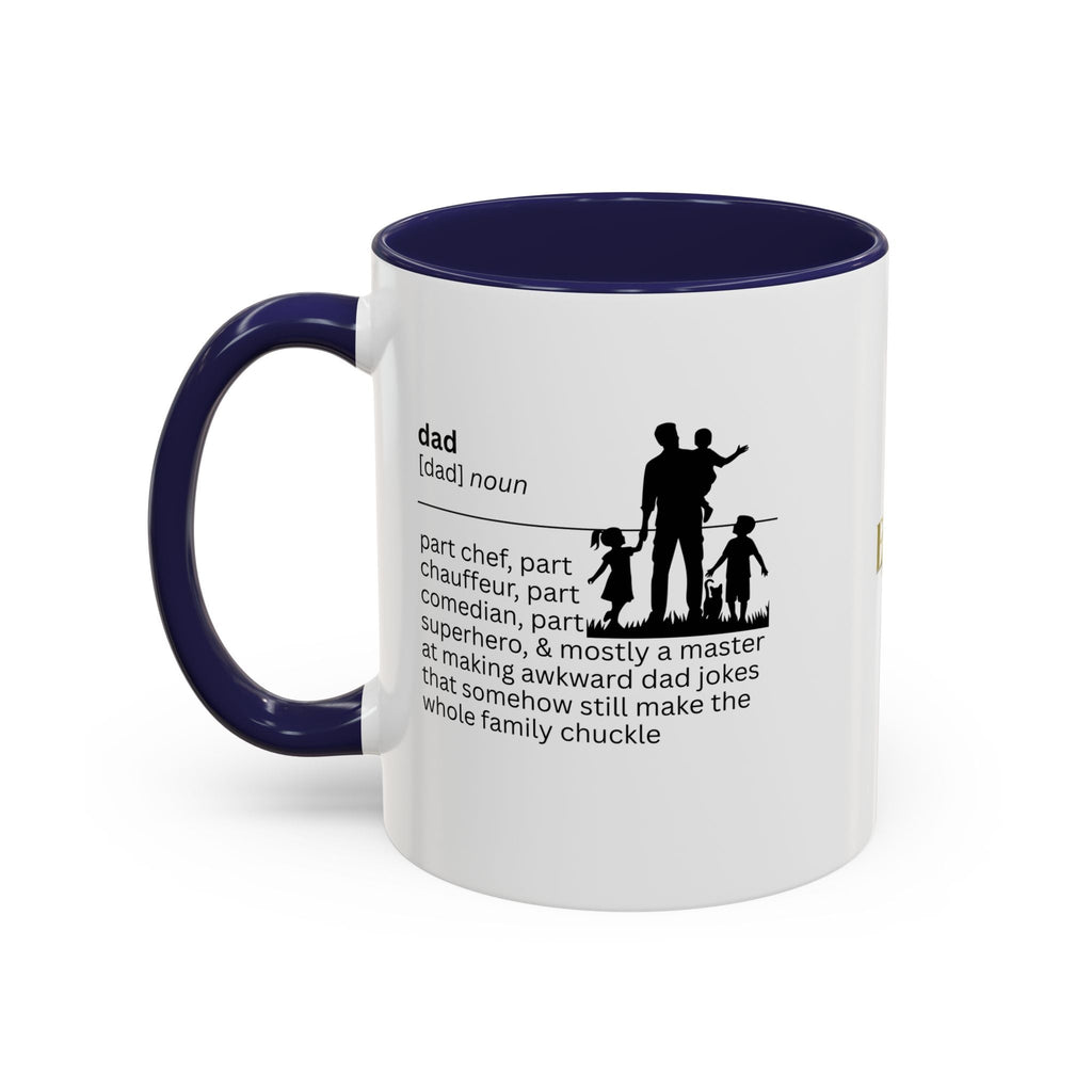 Dad Jokes Accent Coffee Mug - Perfect Gift for Dads