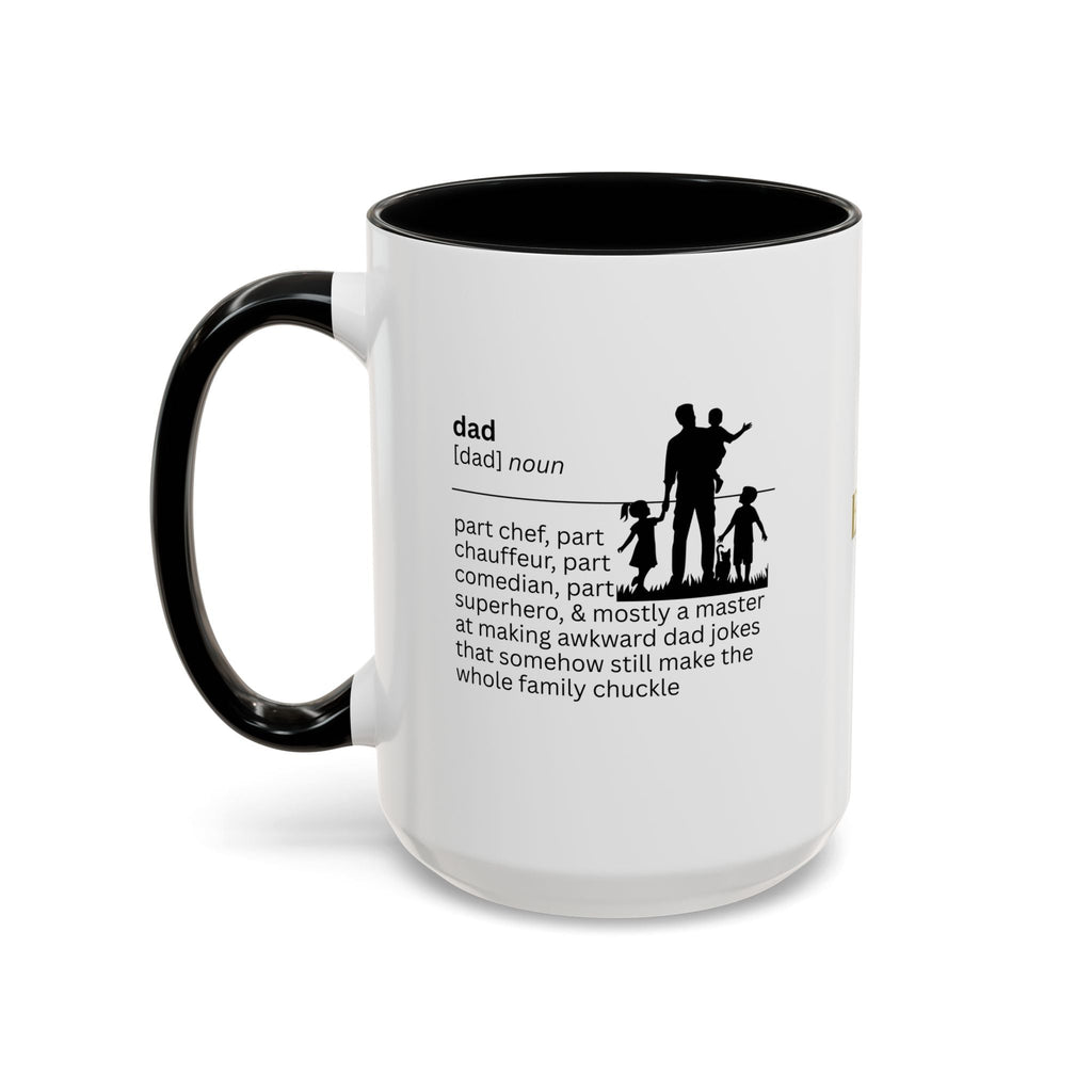 Dad Jokes Accent Coffee Mug - Perfect Gift for Dads