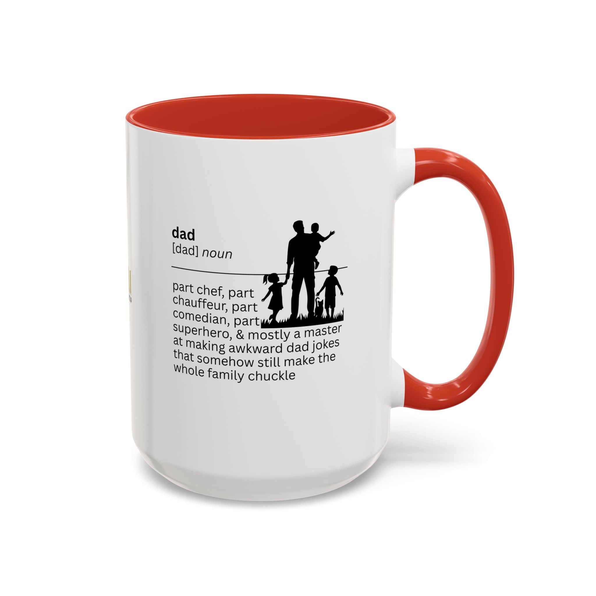 Dad Jokes Accent Coffee Mug - Perfect Gift for Dads
