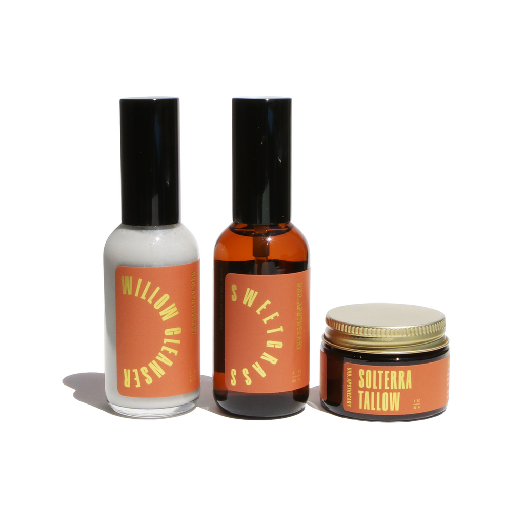 Daily Vitality Trio with Willow Cleanser - Prone Skin