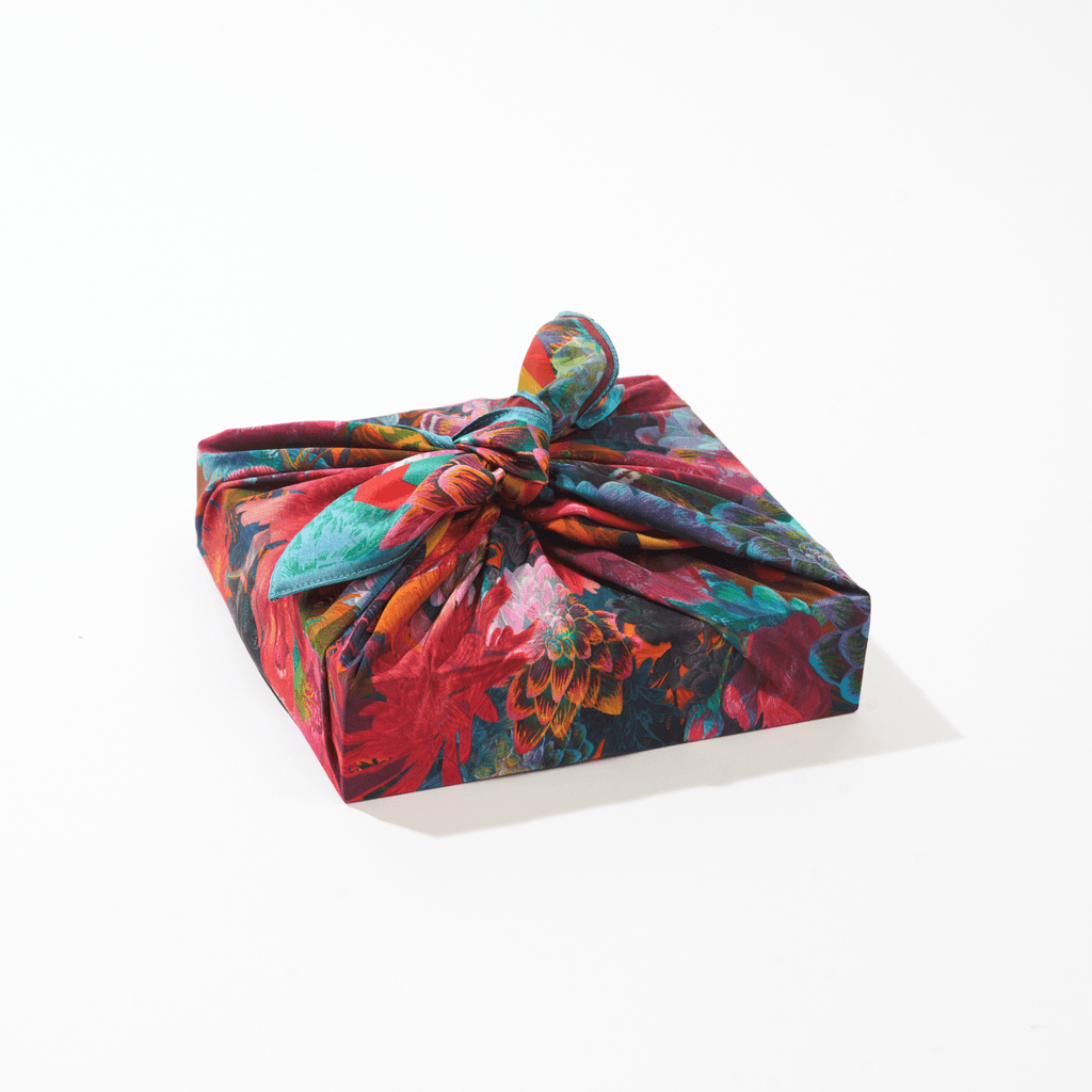 Daisy | 28" Mulberry Silk Furoshiki Gift Wrap by Adam Klassen