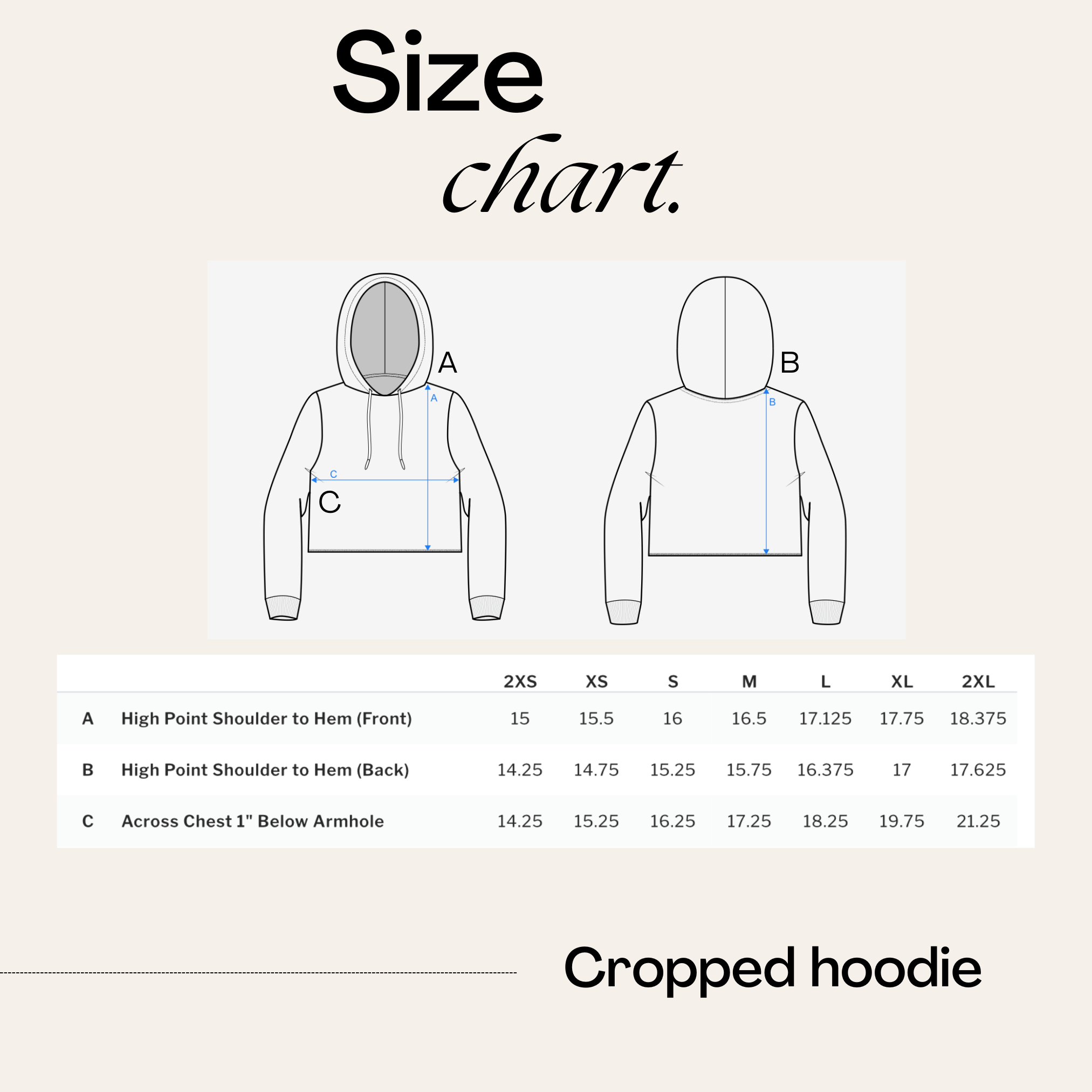 Dark Grey Houndstooth Crop Hoodie
