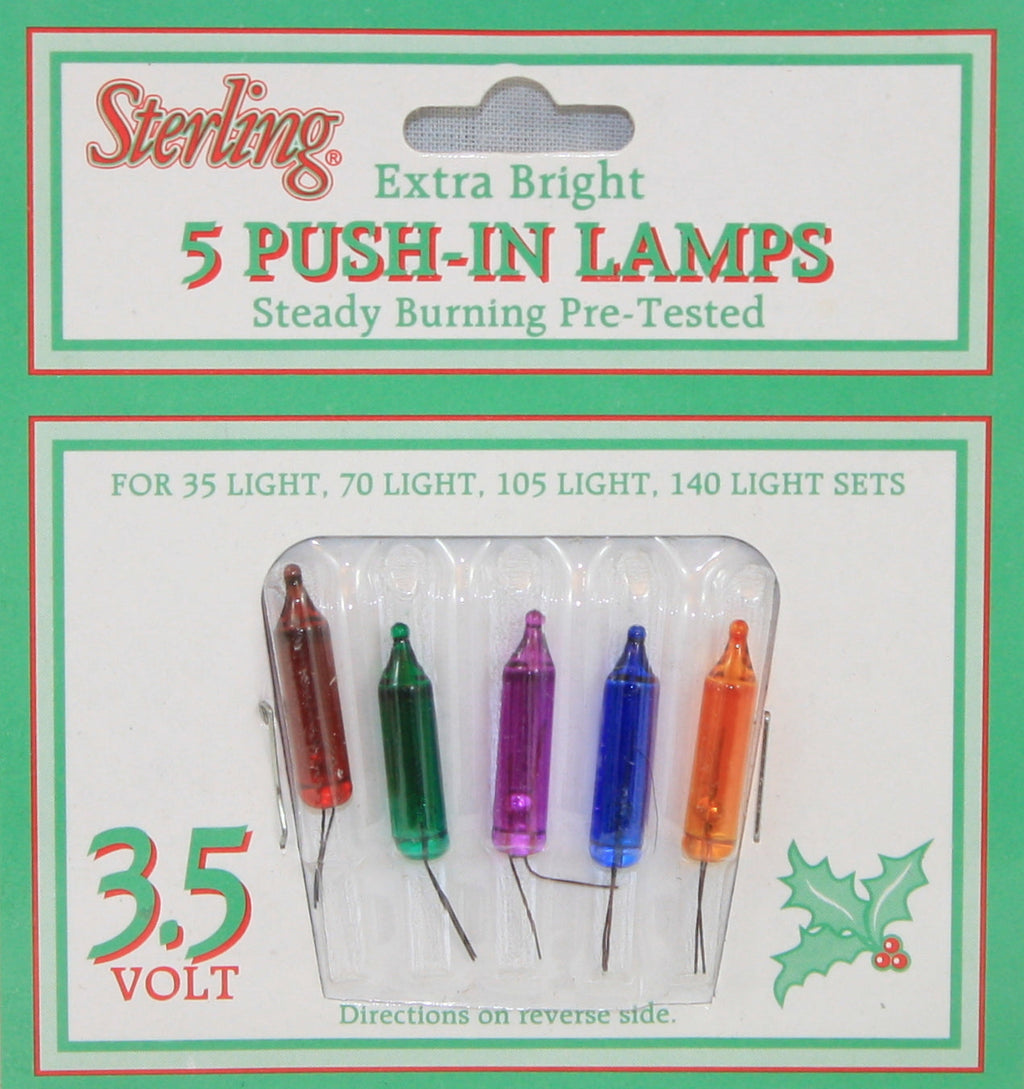 3.5 Volt Extra Bright Replacement Bulbs