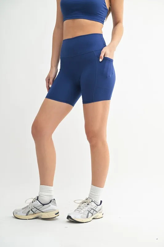 MONO B Venice Cloud Light Sculpt Biker Shorts