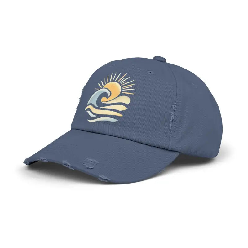 Ocean State Styles Baseball Cap Sun Wave Graphic Edition