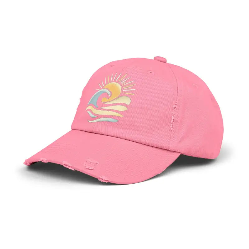 Ocean State Styles Baseball Cap Sun Wave Graphic Edition