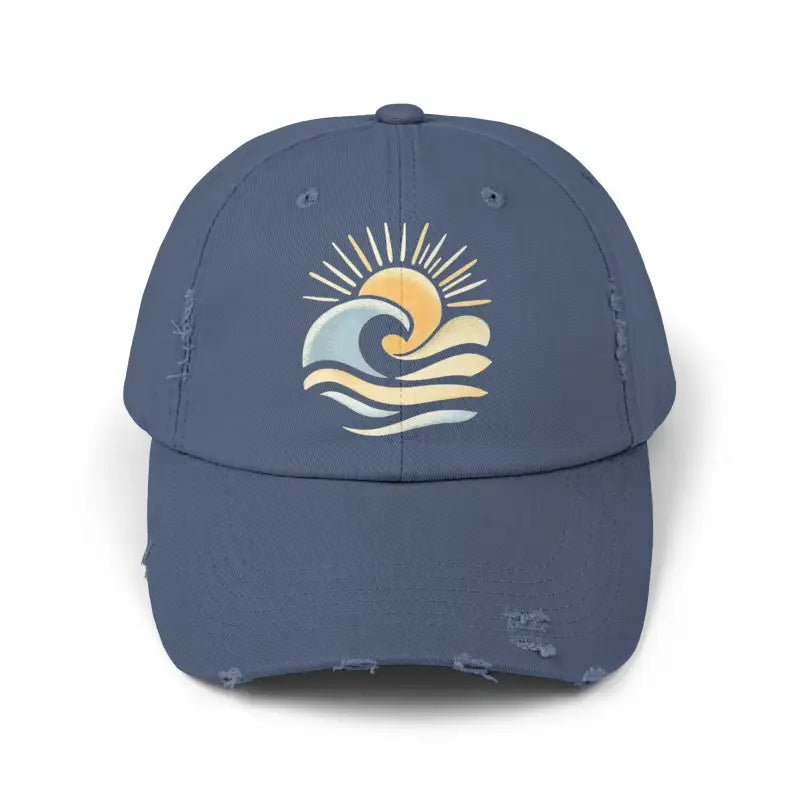 Ocean State Styles Baseball Cap Sun Wave Graphic Edition