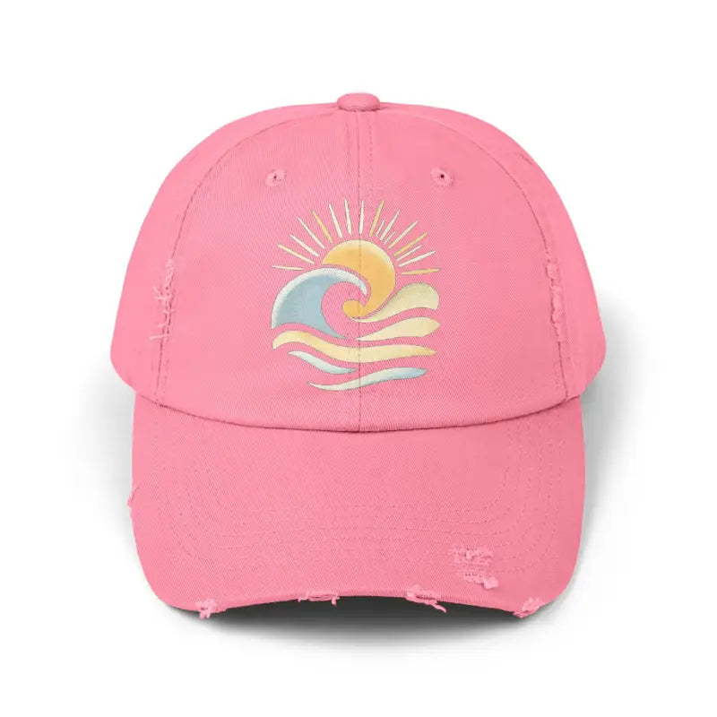 Ocean State Styles Baseball Cap Sun Wave Graphic Edition