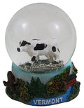 Small Vermont Cow Snowglobe
