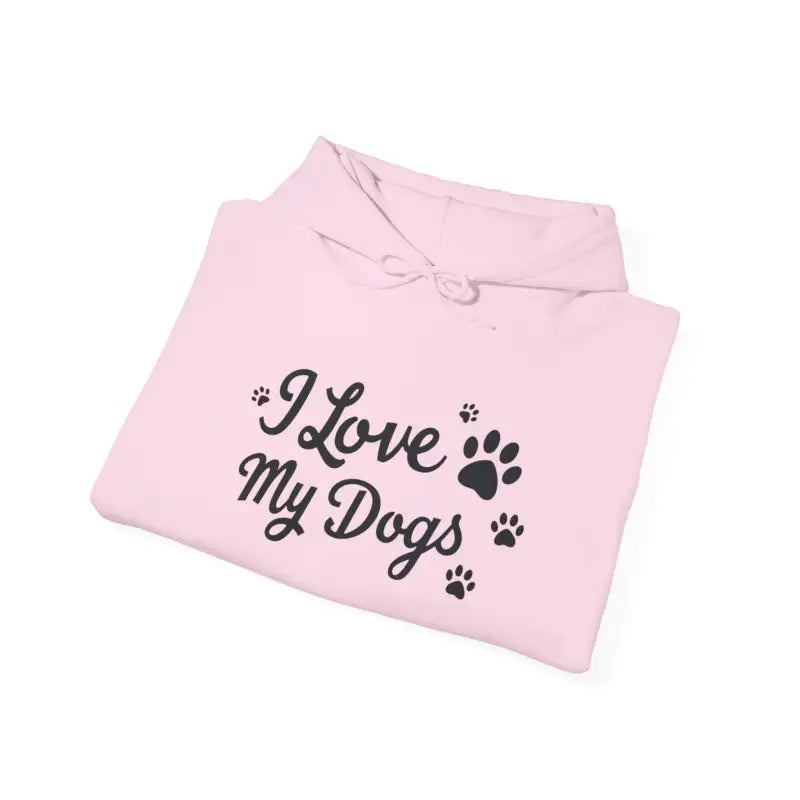 Ocean State Styles Hoodie I Love My Dogs Design Unisex