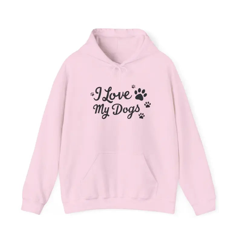 Ocean State Styles Hoodie I Love My Dogs Design Unisex
