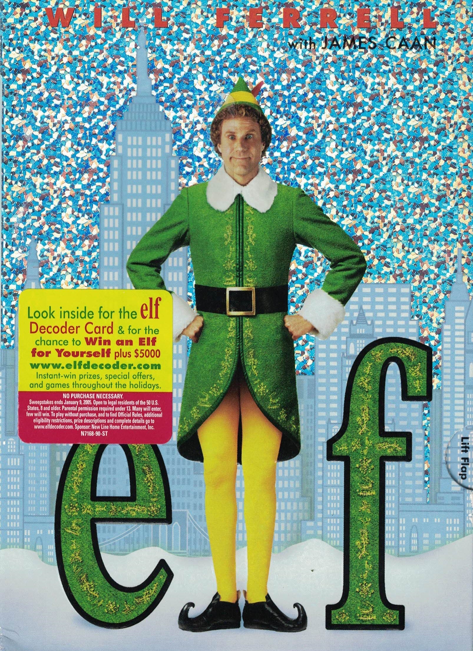 Elf DVD with Decoder Card