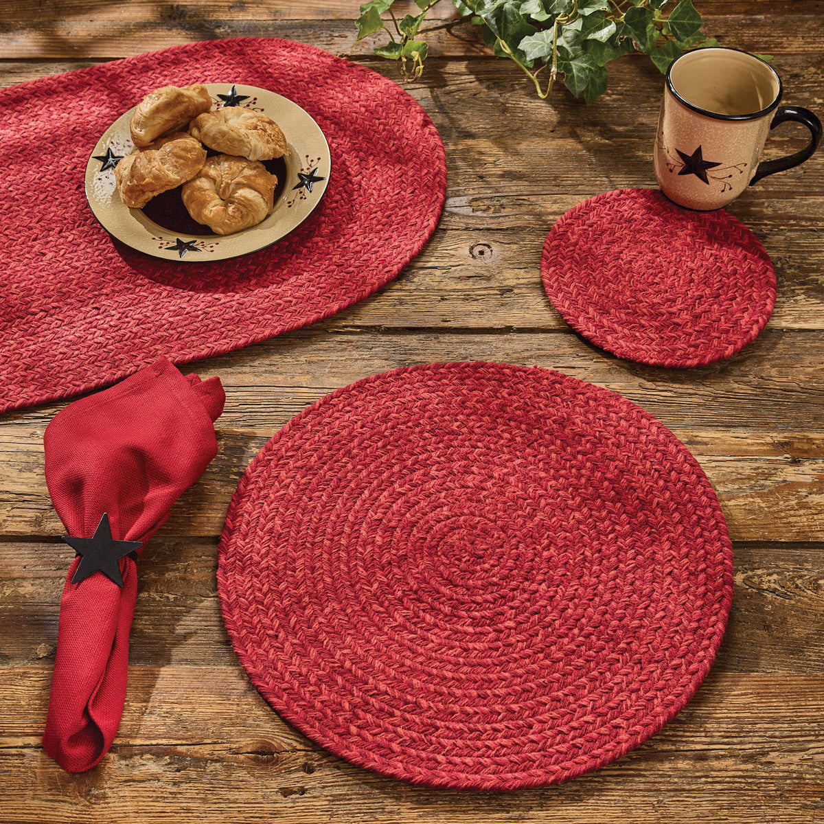 Spice Bin Braided Trivet - Paprika