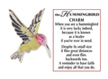Hummingbird Pocket Charm