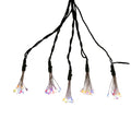 75-Light Cluster Burst Multi-Color Twinkle LED Light Set