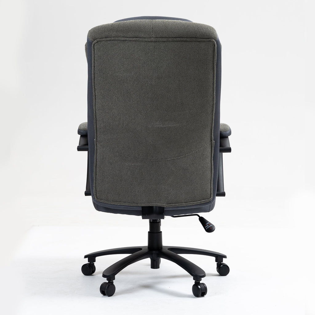 High back, skin friendly cotton fabric material office chair that can be raised and lowered:9373H-Fabric