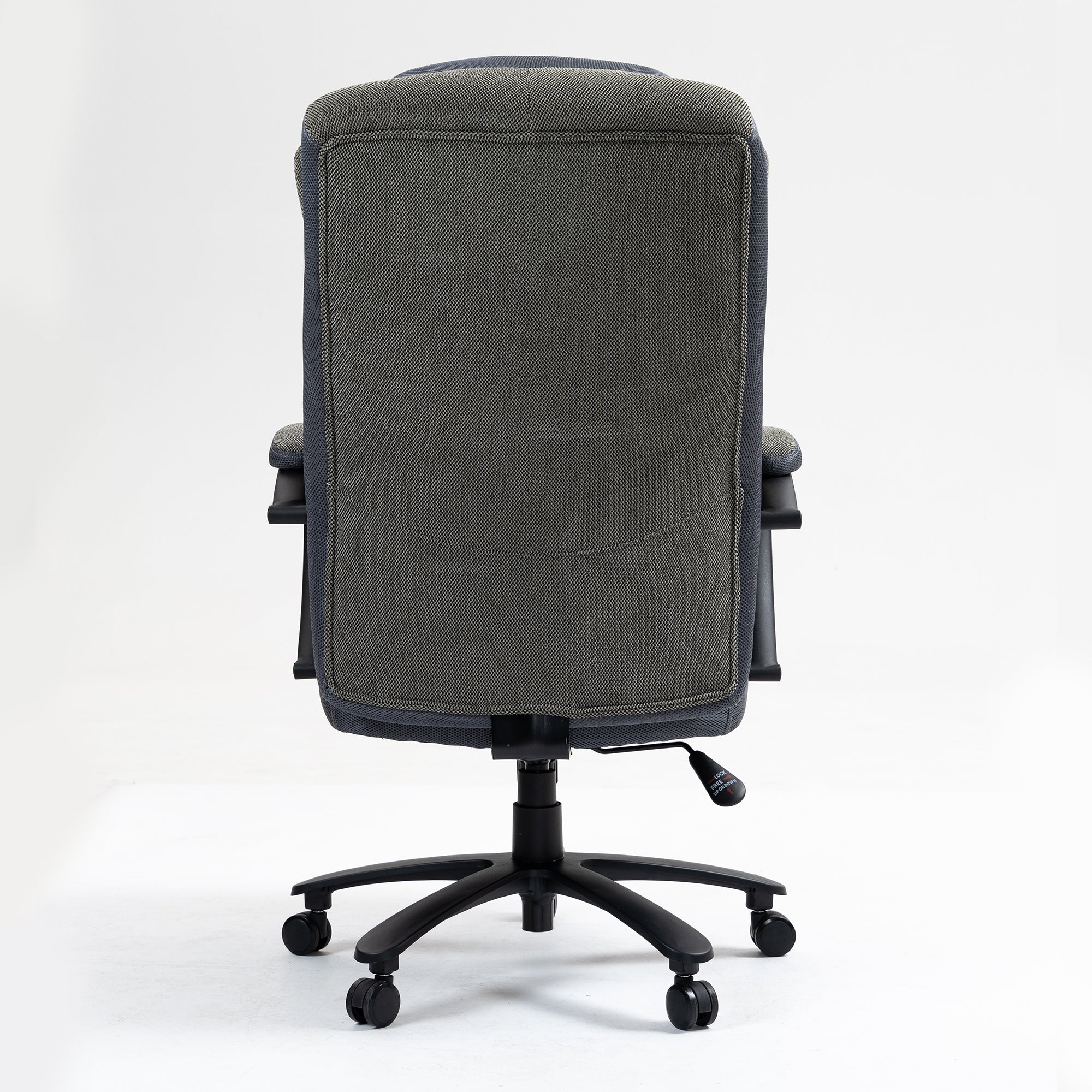 High back, skin friendly cotton fabric material office chair that can be raised and lowered:9373H-Fabric
