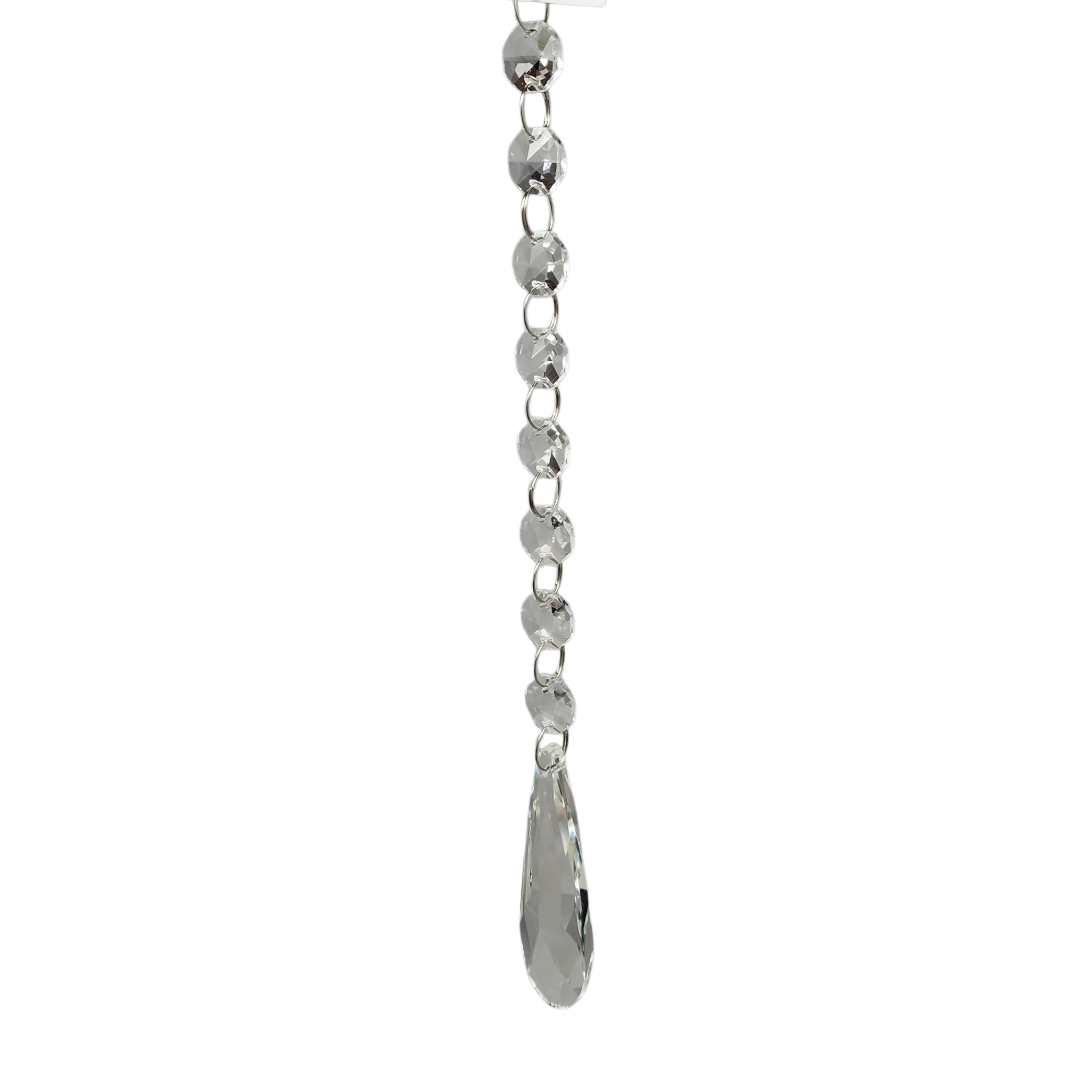 Glass Look Acrylic Jewel Ornament -