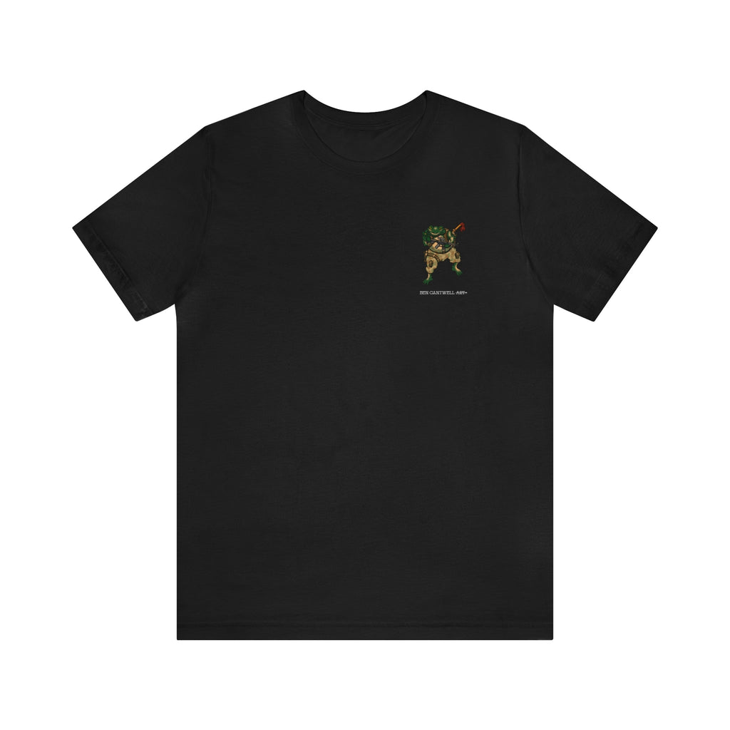 M4 and Radio Frog - Front Print - Short Sleeve Tee