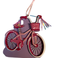 First Bike Pink Ornament