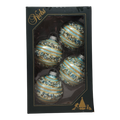 Krebs Value Glass Ball 4 pack - Gilded Jewel