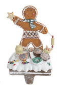 Gingerbread Stocking Holder - Boy