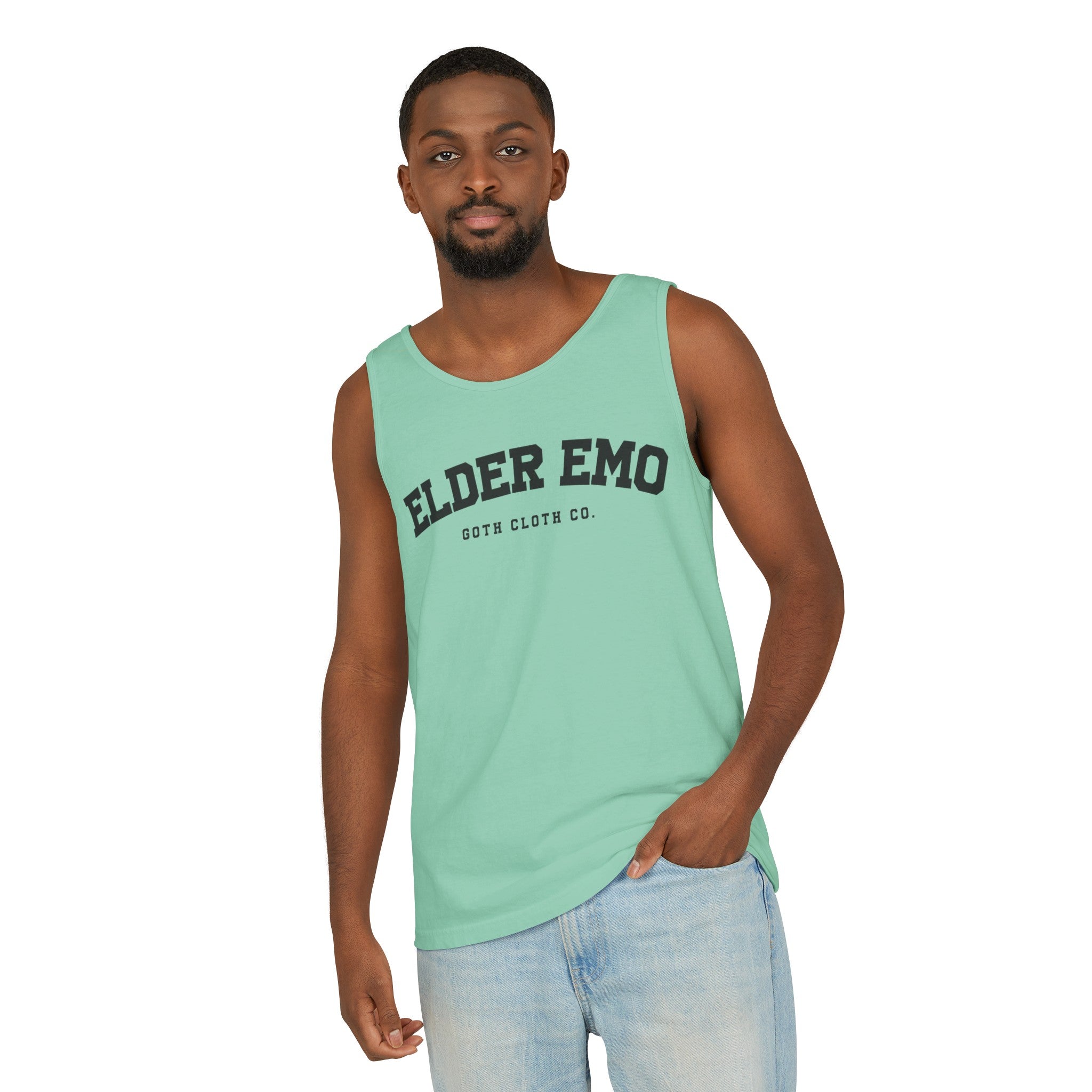 Elder Emo College Unisex Tank Top