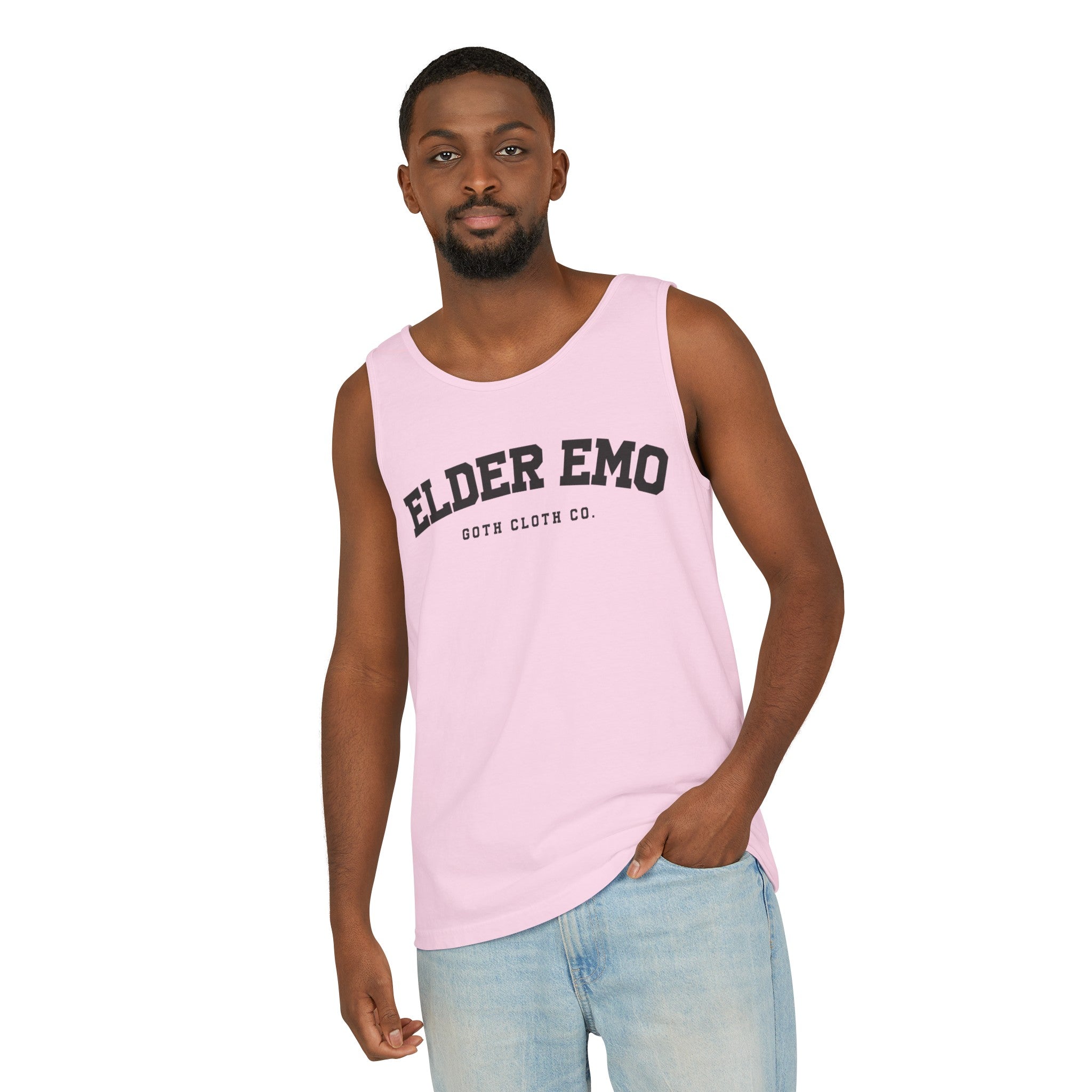 Elder Emo College Unisex Tank Top