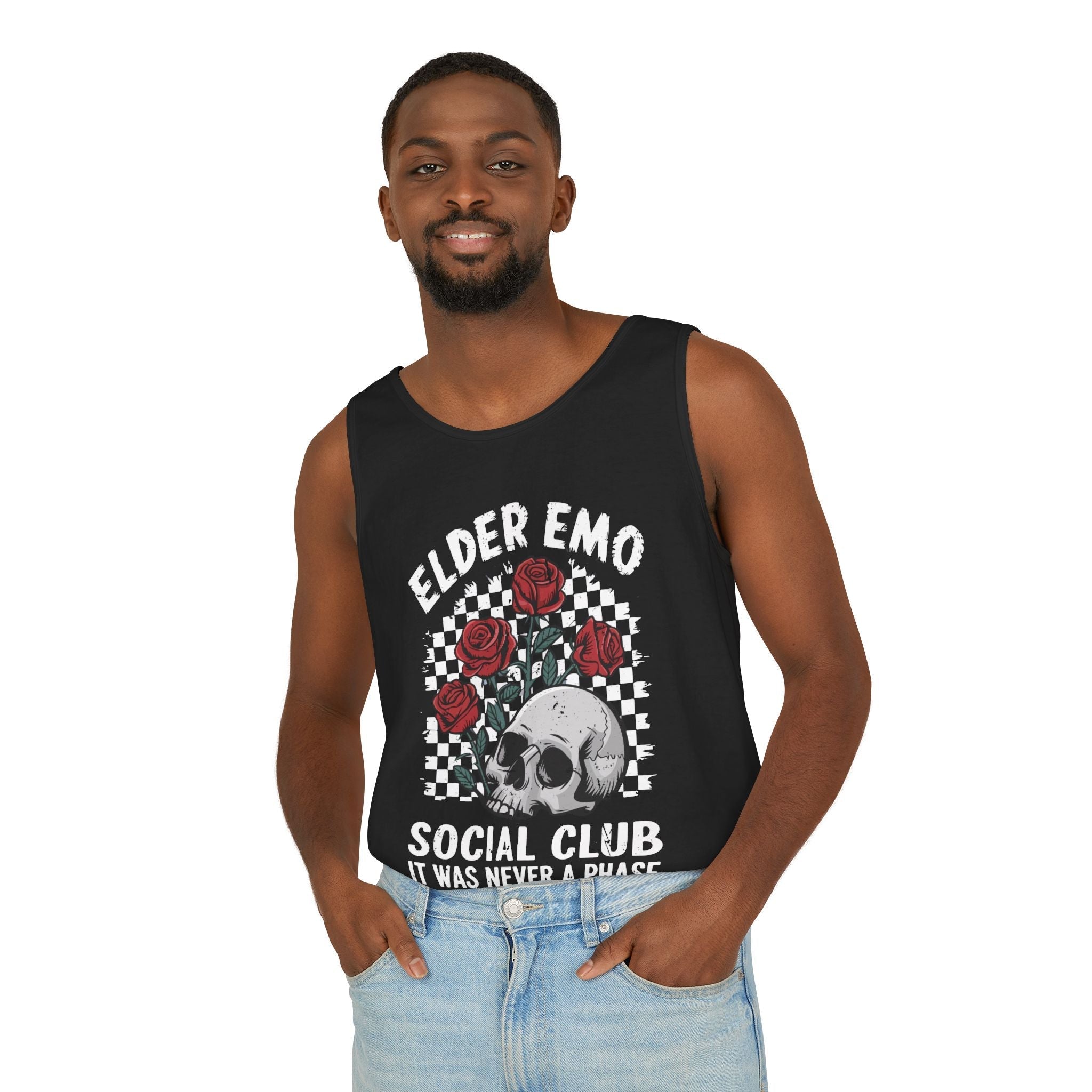 Elder Emo Social Club Unisex Tank Top