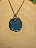 Elowen- Moonstone and Flower Necklace
