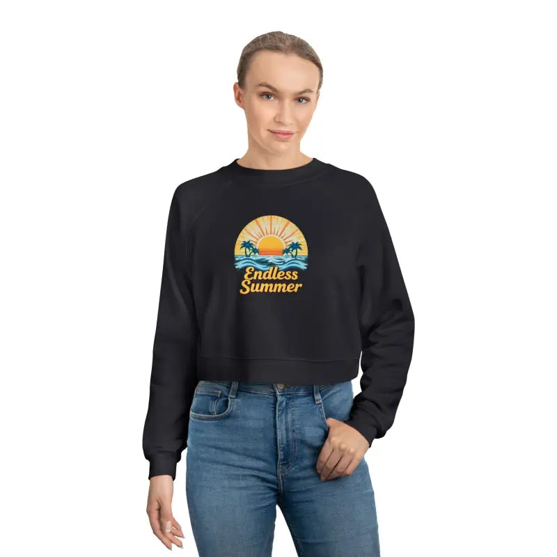 Ocean State Styles Sweatshirt Women Endless Summer Cropped