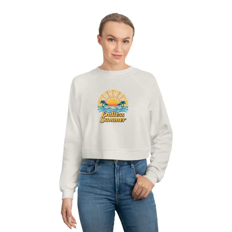 Ocean State Styles Sweatshirt Women Endless Summer Cropped