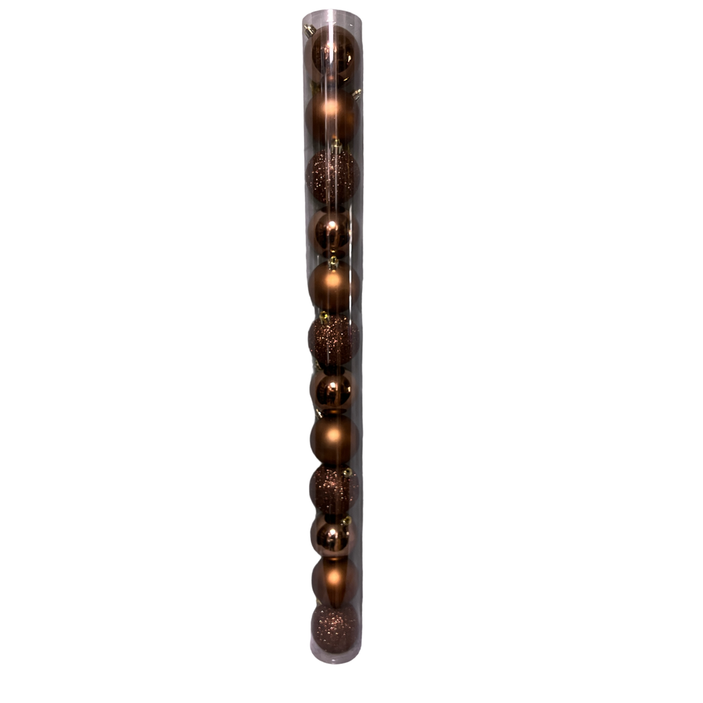 60MM 12 Count Shatterproof - Copper
