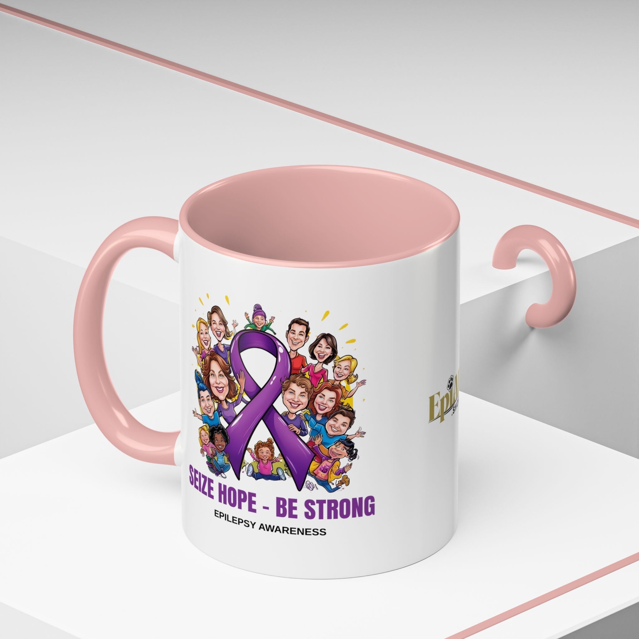 Epilepsy Awareness Coffee Mug - Seize Hope Be Strong