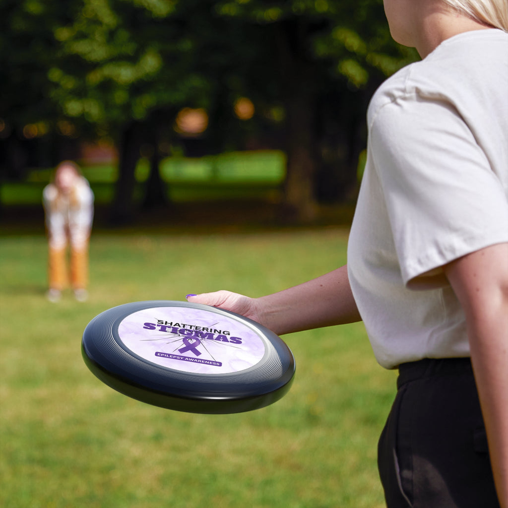Epilepsy Awareness Flying Disc - Shattering Stigmas Design
