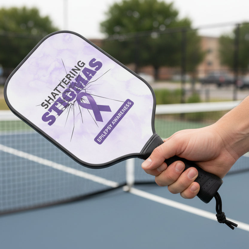 Epilepsy Awareness Pickleball Set - Shattering Stigmas