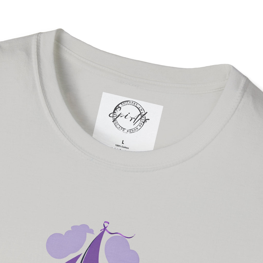 Epilepsy Awareness Quote T-Shirt - Unisex Softstyle Tee for Every Advocate