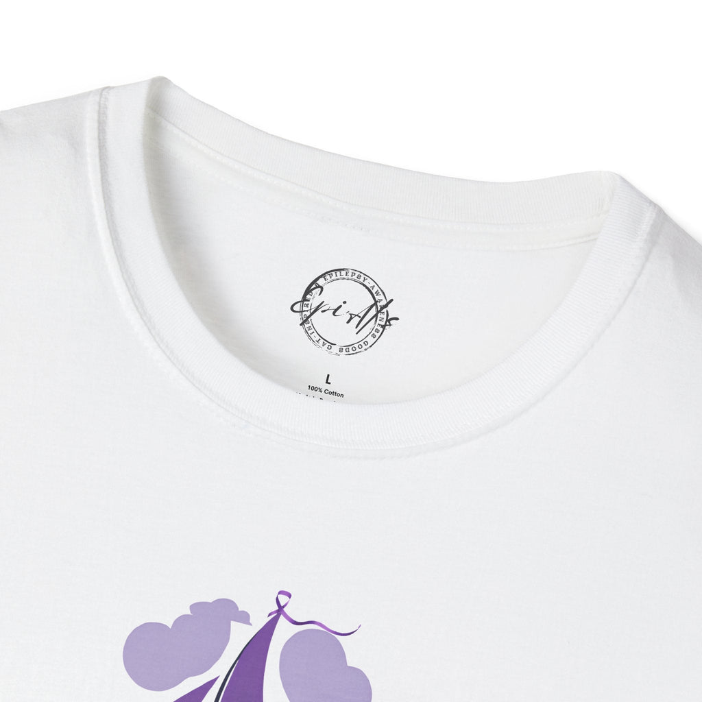 Epilepsy Awareness Quote T-Shirt - Unisex Softstyle Tee for Every Advocate